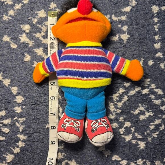 Vintage 1990s Sesame Street Ernie Plush Stuffed Animal Toy - Picture 5 of 6